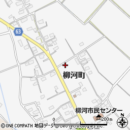 茨城県水戸市柳河町1763周辺の地図