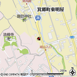 ａｐｏｌｌｏｓｔａｔｉｏｎ箕郷ＳＳ周辺の地図