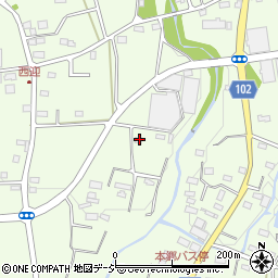 群馬県前橋市粕川町深津1405周辺の地図