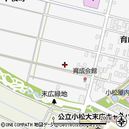石川県小松市向野地方周辺の地図