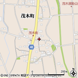 藤岡大胡線周辺の地図