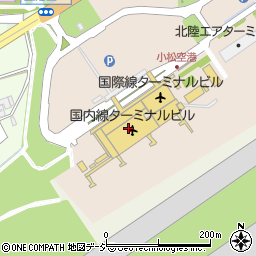 金沢Ｃ．Ｒ．Ｃ．小松空港店周辺の地図