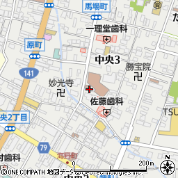 馬場町自治会館周辺の地図