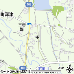 群馬県前橋市粕川町深津1252周辺の地図