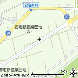 石川県小松市安宅新町周辺の地図