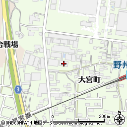 栃木県栃木市大宮町2500周辺の地図