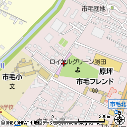 ロイヤルグリーン勝田周辺の地図