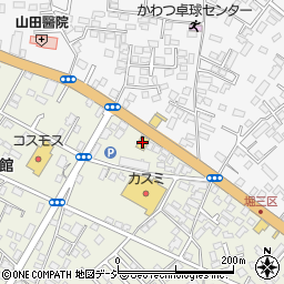 ココス水戸茨大前店周辺の地図