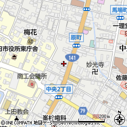 長野銀行上田支店周辺の地図