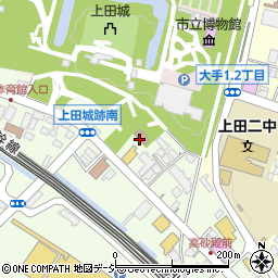 上田市役所都市建設部　都市計画課公園管理事務所周辺の地図