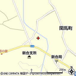 栃木県佐野市閑馬町357周辺の地図