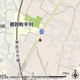 栃木県栃木市都賀町合戦場35-ニ周辺の地図