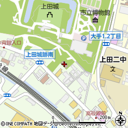 公園管理事務所周辺の地図