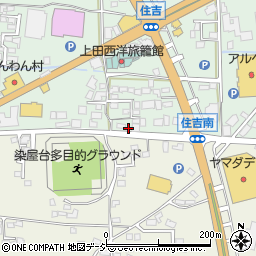 長野県上田市住吉101-8周辺の地図