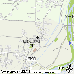 長野県上田市古里野竹367-2周辺の地図