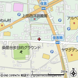 長野県上田市住吉102-1周辺の地図