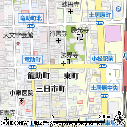 石川県小松市東町34周辺の地図