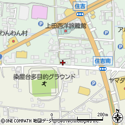 長野県上田市住吉102周辺の地図