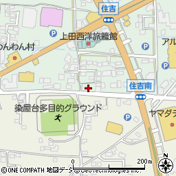 長野県上田市住吉102-2周辺の地図