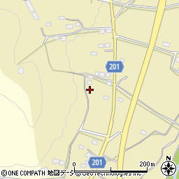 栃木県佐野市船越町2621周辺の地図