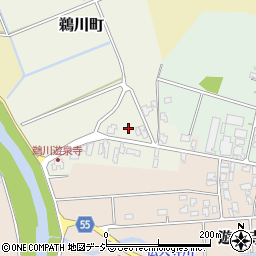 石川県小松市鵜川町乙周辺の地図