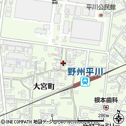 栃木県栃木市大宮町2314-15周辺の地図