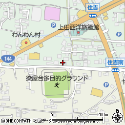 おおぼし 上田本店周辺の地図