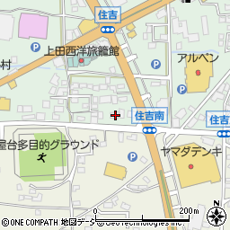 長野県上田市住吉100-2周辺の地図