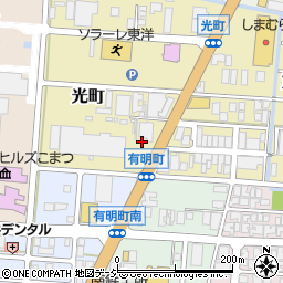 石川県小松市光町90周辺の地図
