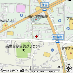長野県上田市住吉101-3周辺の地図
