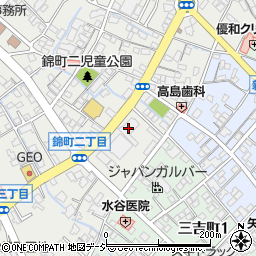 桐生信用金庫本店営業部周辺の地図