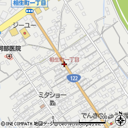 相生町一丁目周辺の地図