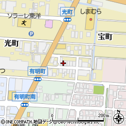 あたかや商店周辺の地図