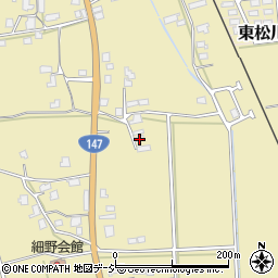 長野県北安曇郡松川村5559-7周辺の地図
