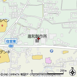 株式会社進和製作所　成形事業部・上田工場周辺の地図