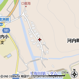 石川県白山市河内町口直海乙73周辺の地図