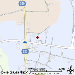 栃木県真岡市寺内324周辺の地図