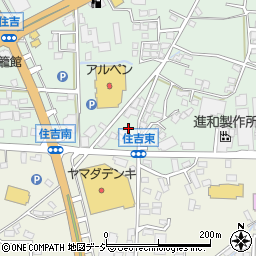 長野県上田市住吉44-13周辺の地図
