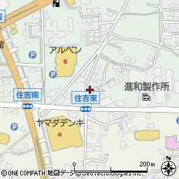 長野県上田市住吉43-8周辺の地図