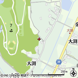 茨城県笠間市金井443周辺の地図