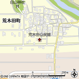 荒木田公民館周辺の地図