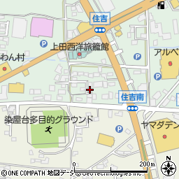 長野県上田市住吉97-1周辺の地図