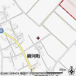 茨城県水戸市柳河町833-3周辺の地図
