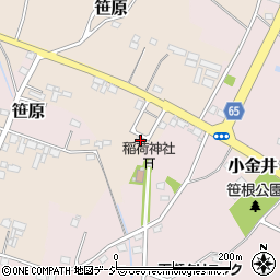 栃木県下野市小金井1812-10周辺の地図