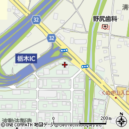 桧家住宅栃木社屋周辺の地図
