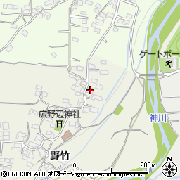 長野県上田市古里野竹401周辺の地図