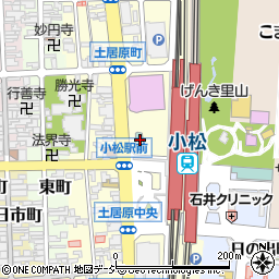 石川県小松市土居原町716周辺の地図