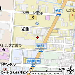 石川県小松市光町92周辺の地図