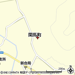 栃木県佐野市閑馬町2438周辺の地図