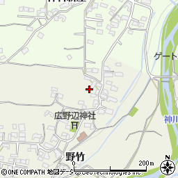 長野県上田市古里野竹384周辺の地図